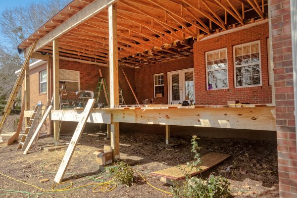 Porch Demolition in Broken Arrow