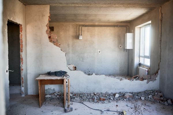 Wall Demolition in Broken Arrow