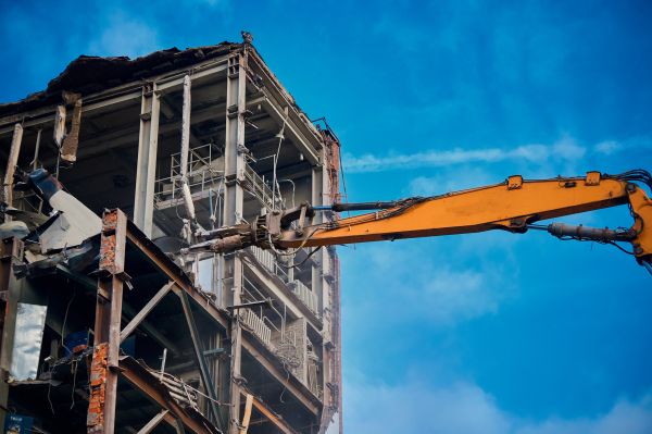 Factory Demolition in Broken Arrow