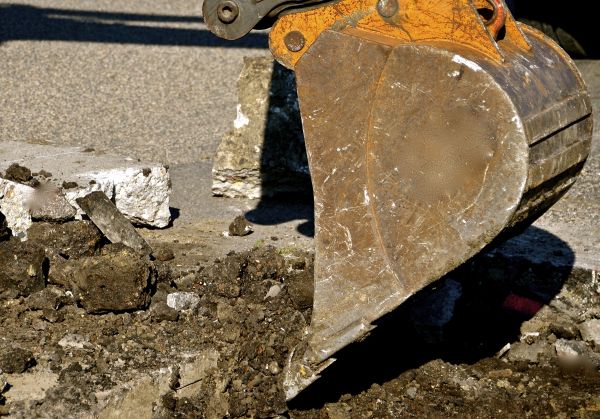 Cement Pad Demolition in Broken Arrow