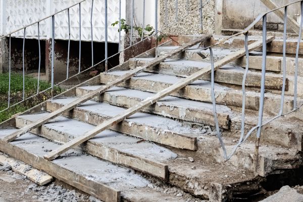 Staircase Demolition in Broken Arrow
